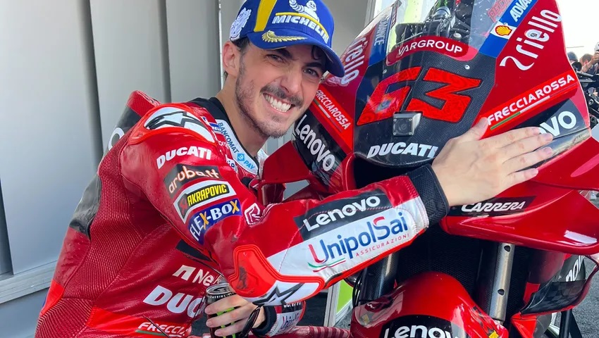 Berkat Podium Ganda, Bagnaia Mendapat Pujian dari Quartararo