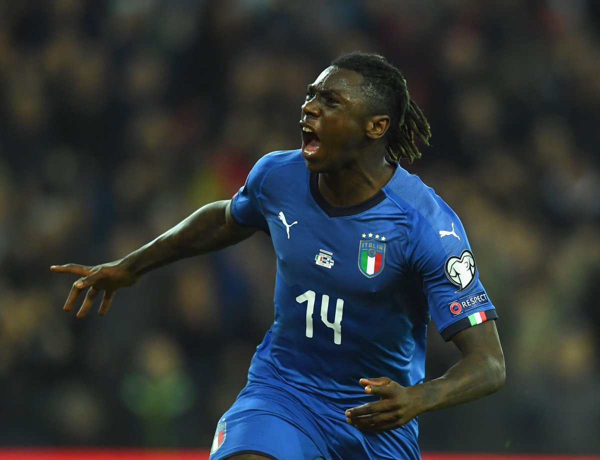 Bocah Italia Pemecah Rekor Itu Bernama Moise Kean