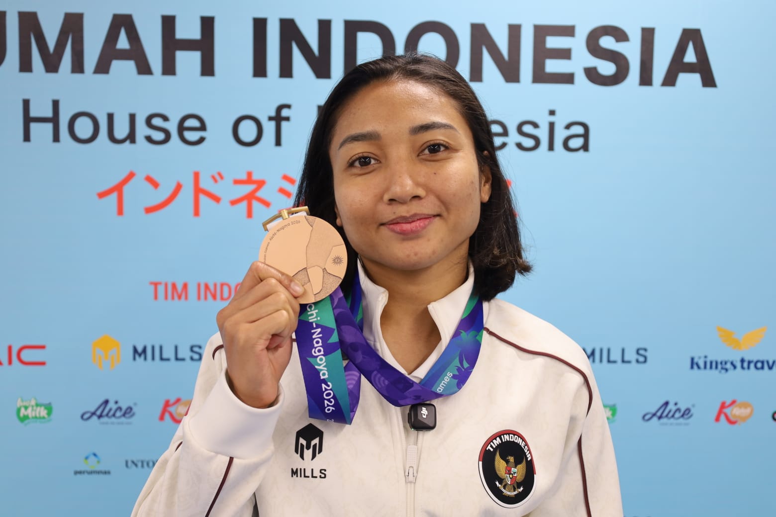 Karateka Indonesia, Cok Istri Agung Sanistyarani. (NOC Indonesia)