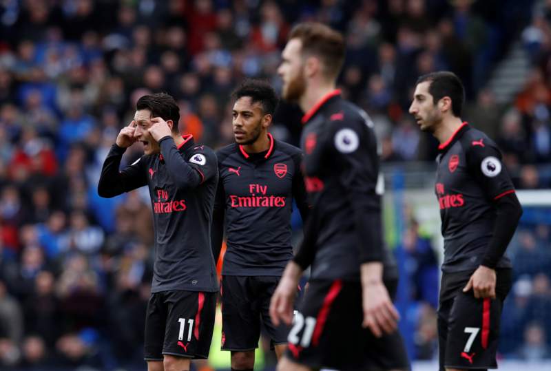 Brighton 2-1 Arsenal: The Gunners Terpuruk, Telan Empat Kekalahan Berturut-turut