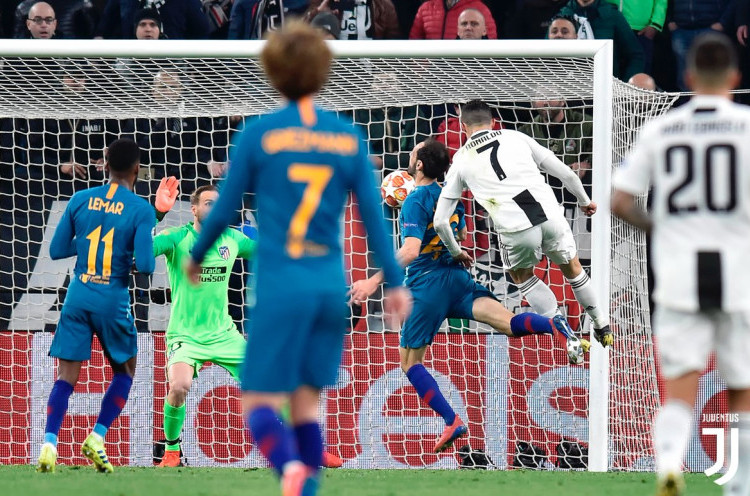 Juventus 3-0 Atletico Madrid: Hattrick Cristiano Ronaldo Warnai Comeback Gemilang Bianconeri