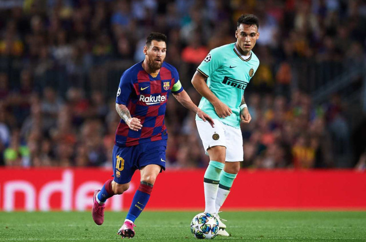 Pelatih Timnas Argentina Dukung Rencana Barcelona Duetkan Lautaro Martinez dan Lionel Messi