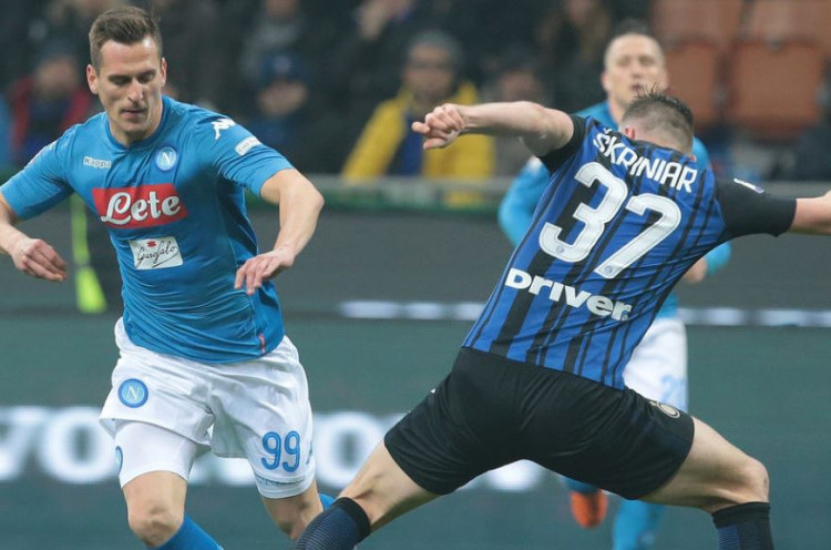  Jadwal Siaran Langsung Serie A dan Piala FA: Napoli Vs Inter Milan Disiarkan Televisi Nasional