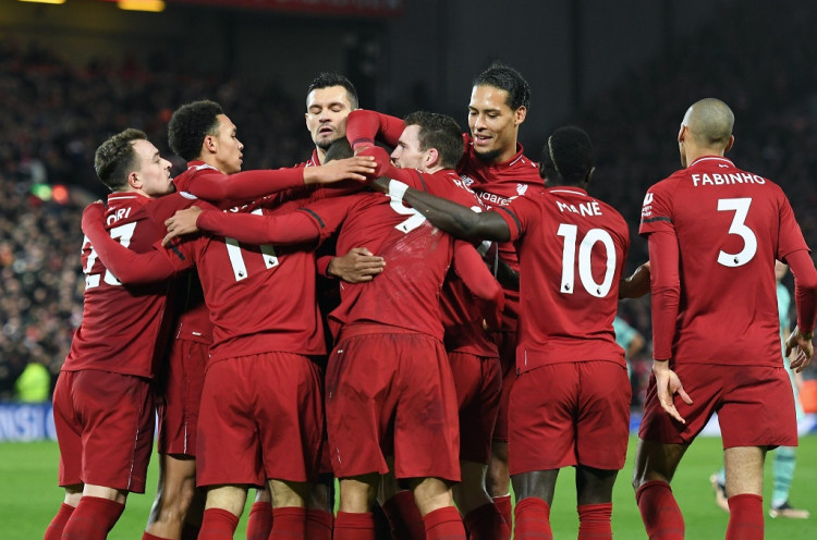 Liverpool 5-1 Arsenal: Hat-trick Firmino Warnai Performa Bintang Lima The Reds di Anfield