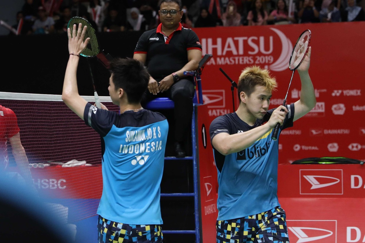 Indonesia Masters 2019: Kevin / Marcus Tak Sabar Berjumpa Hendra / Ahsan