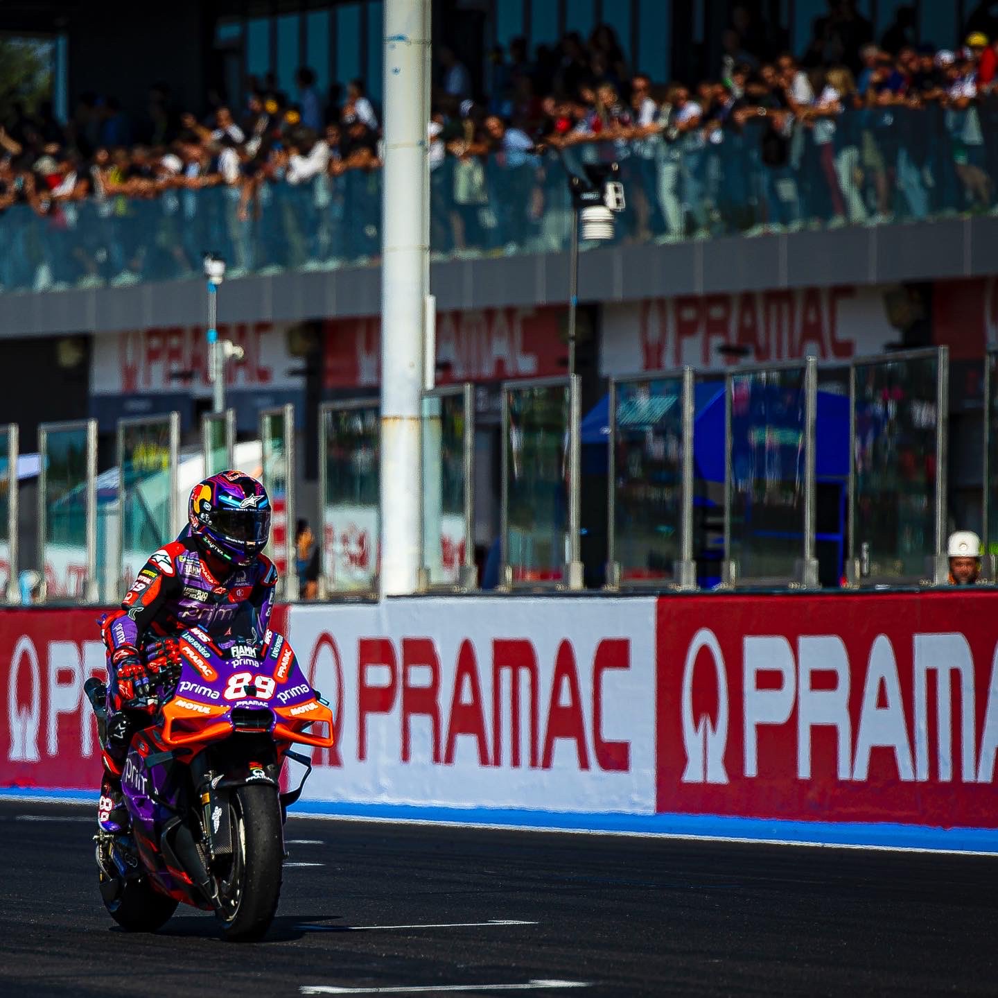 Hasil MotoGP Indonesia 2024: Jorge Martin Rebut Podium Kemenangan