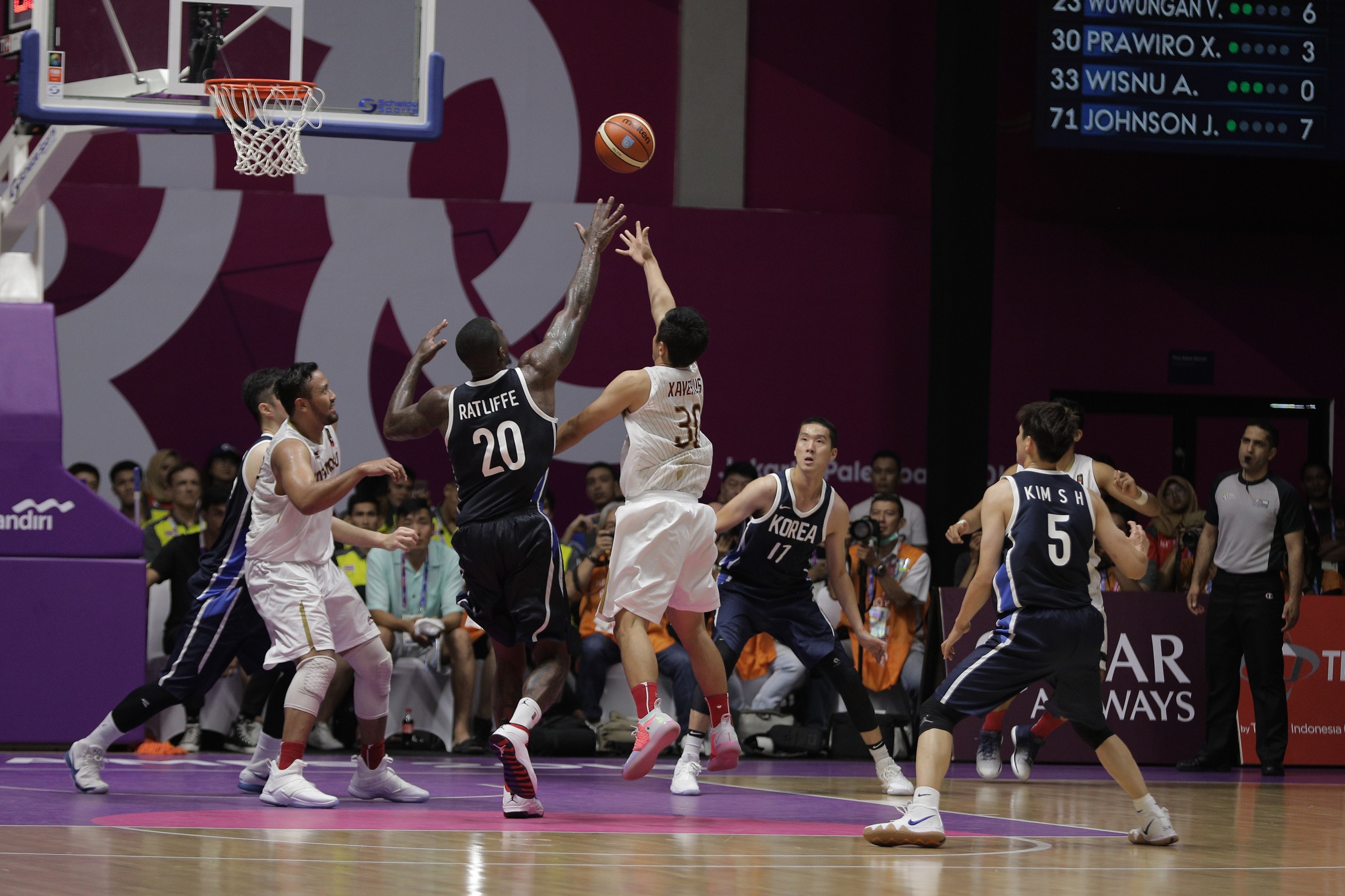 Indonesia 65-104 Korea Selatan, Tim Garuda Telan Kekalahan Perdana pada Asian Games 2018