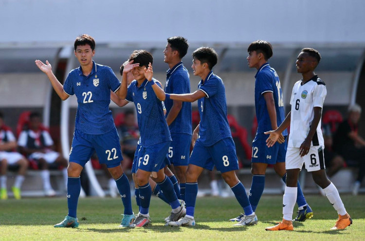 Piala AFF U-16 2022: Thailand Ikuti Jejak Timnas Indonesia U-16 ke Semifinal