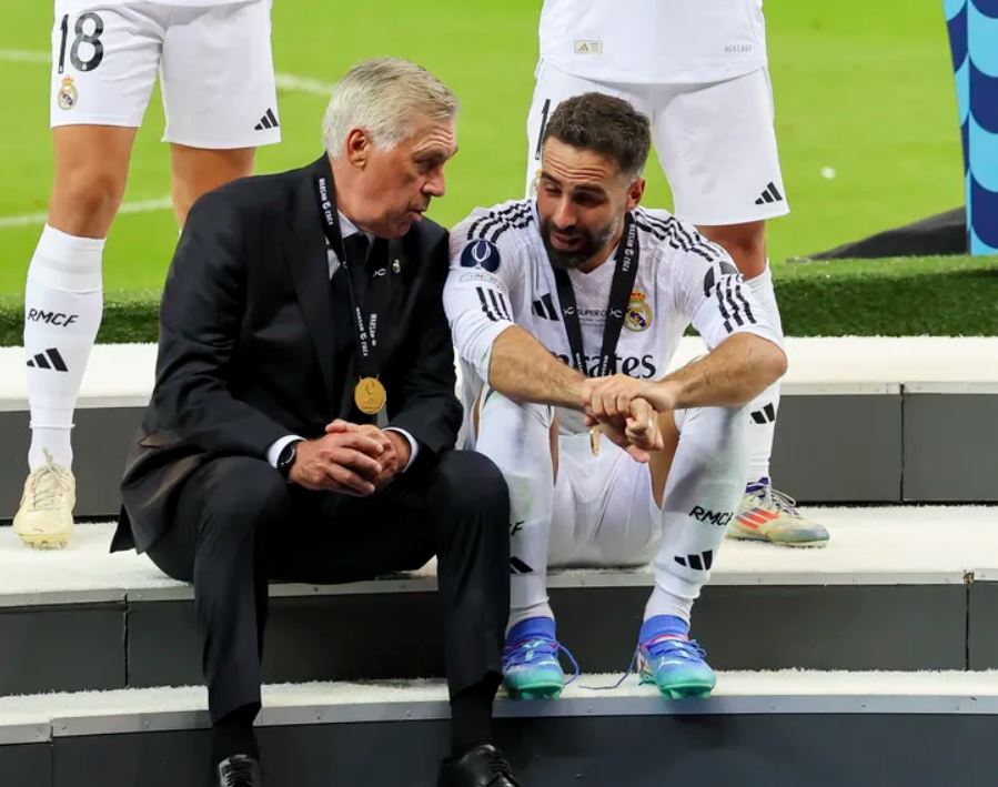 Sedih Carlo Ancelotti Tinggalkan Real Madrid, Dani Carvajal Juga Siap Bersaing dengan Trent Alexander-Arnold