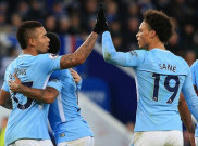 Libas Leicester, Man City Makin Mantap di Puncak 