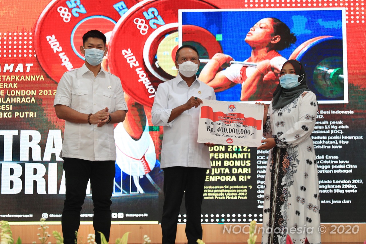 Medali Perak Olimpiade Citra Febrianti Akan Diberikan pada Olympic Day 2022