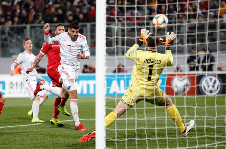 Sederet Catatan Menarik Spanyol kala Menang 2-0 atas Malta