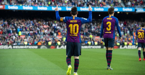 Messi Pimpin Perebutan Sepatu Emas 2018-2019, Ronaldo Tak Masuk 4 Besar