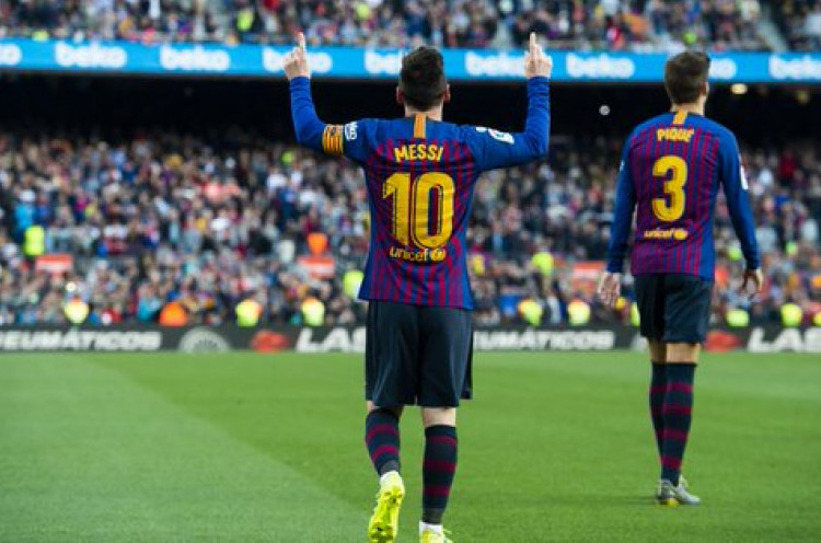 Messi Pimpin Perebutan Sepatu Emas 2018-2019, Ronaldo Tak Masuk 4 Besar