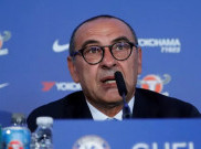 Konpers Pertama Sarri di Chelsea Membahas soal Hazard dan Bursa Transfer
