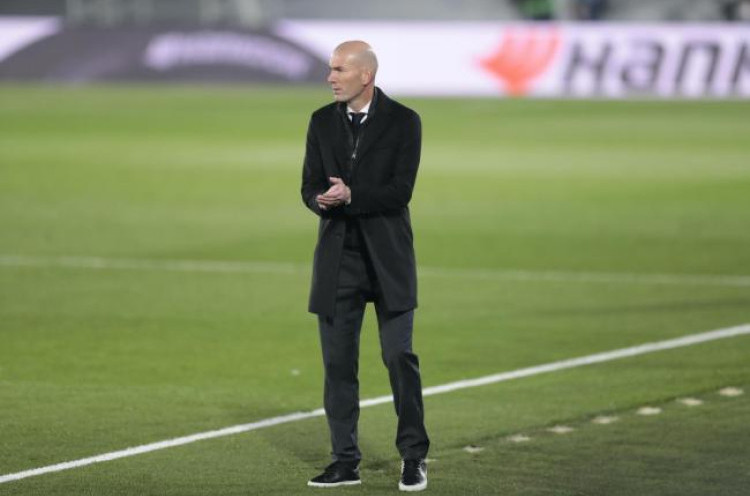 Real Madrid Kalah Lagi, Zinedine Zidane Mulai Khawatir