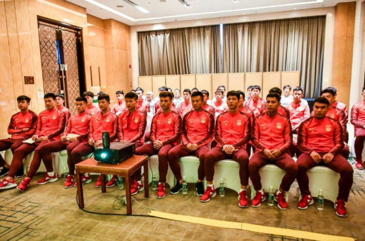 Skuat China Dilecut dengan Film Jelang Turnamen yang Juga Diikuti Timnas Indonesia U-23