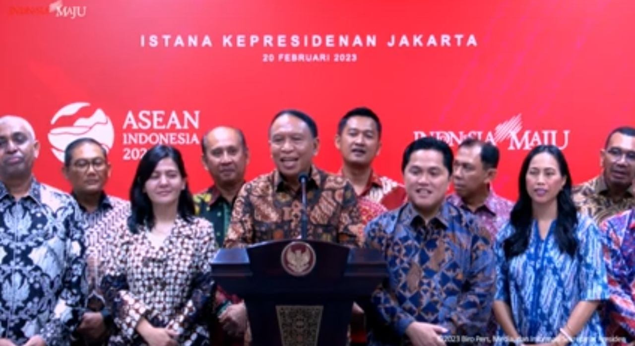 Presiden Jokowi Izinkan Zainudin Amali Fokus di PSSI, Mundur sebagai Menpora?