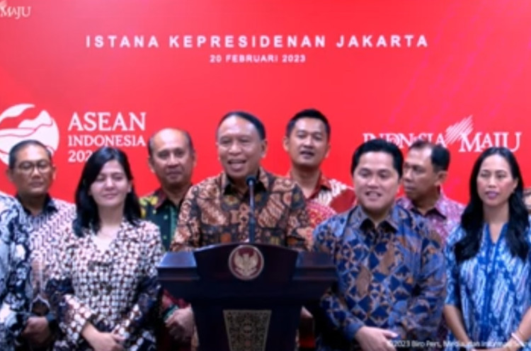 Presiden Jokowi Izinkan Zainudin Amali Fokus di PSSI, Mundur sebagai Menpora?