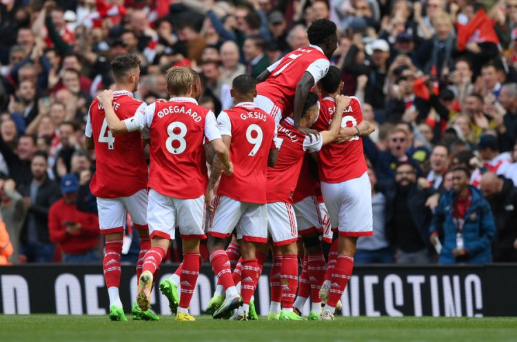 Arsenal 3-1 Tottenham Hotspur: Menang Derby London Utara, The Gunners Semakin Kukuh di Puncak