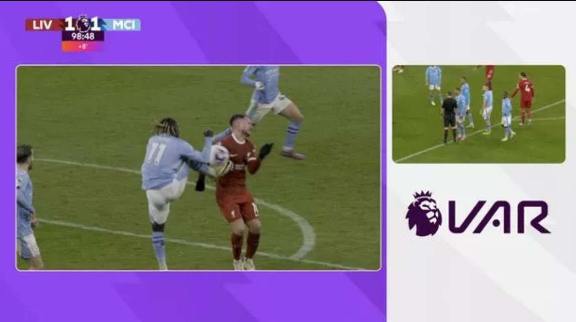 Tentang Kontroversi VAR di Laga Liverpool Vs Man City