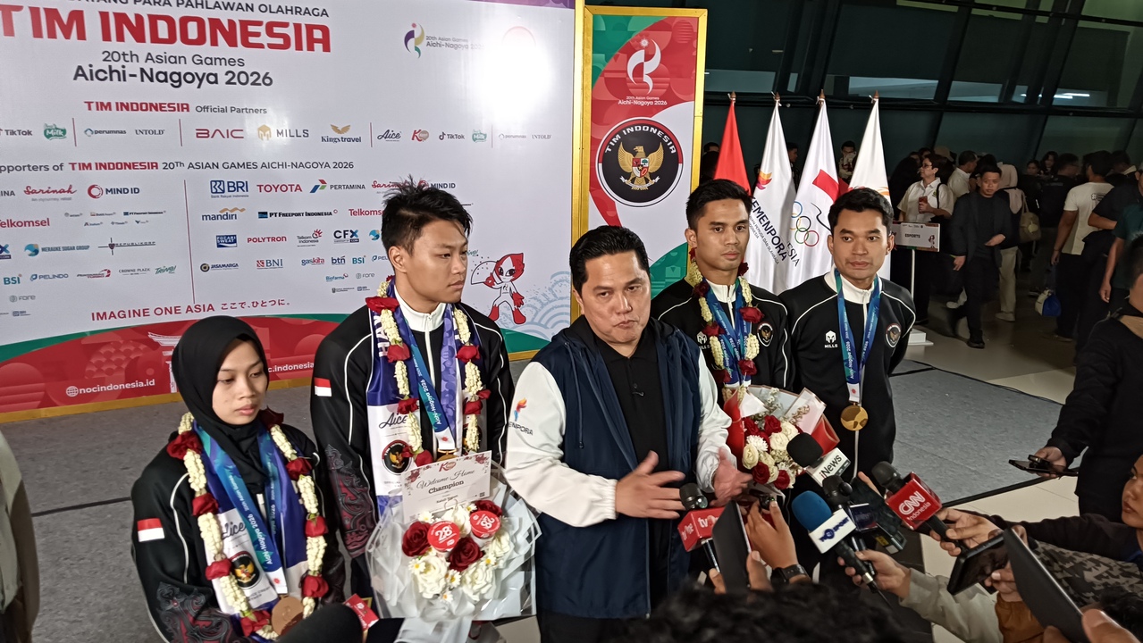 Target Asian Games 2026 Tercapai, Menpora Erick Ingatkan Atlet Fokus ke Olimpiade 2028