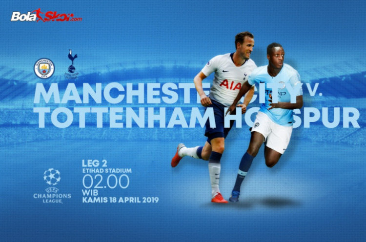 Manchester City Vs Tottenham Hotspur: Etihad Angker untuk The Lilywhites