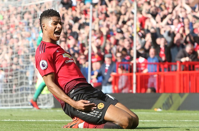 Manchester United 2-1 Watford: Setan Merah Tembus 4 Besar
