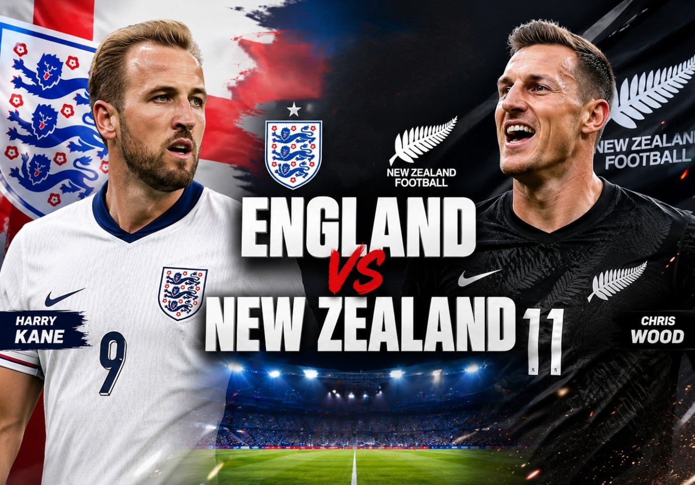 Prediksi dan Statistik Inggris vs Selandia Baru: Tuchel Fokus pada Identitas The Three Lions  
