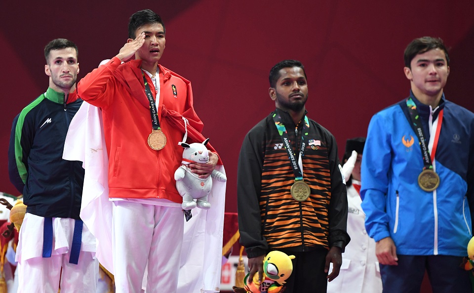 Rebut Medali Emas, Karateka Rifki Ardiansyah Diguyur Bonus Rp 2,5 Miliar