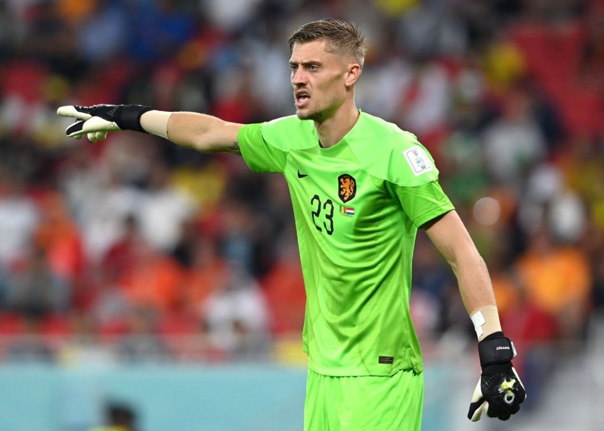 Bintang Laga Belanda Vs Senegal: Bekerja Keras dan Pantang Menyerah seperti Andries Noppert