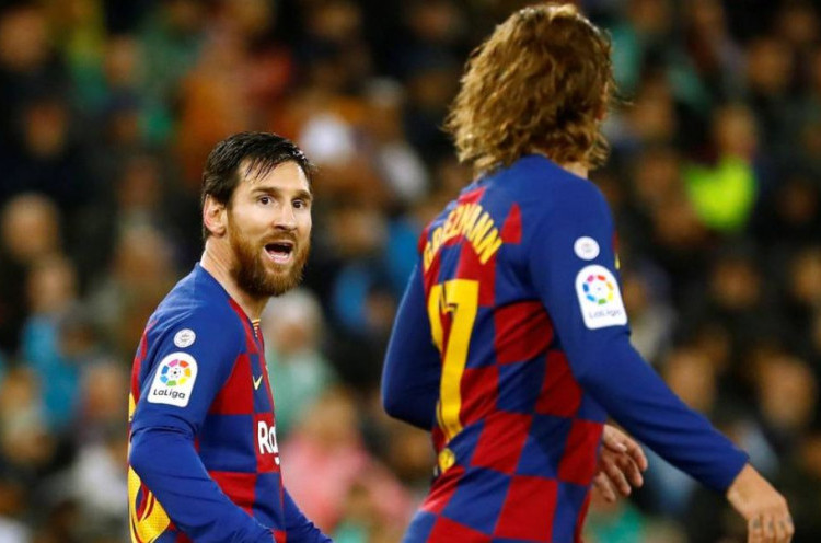 Lionel Messi Dinilai sebagai Alasan Griezmann Urung Berkembang di Barcelona