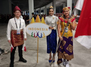 Opening Ceremony SEA Games 2023: CdM Lexy Kenakan Pakaian Adat Palembang, Flairene Candrea Berbalut Baju Suku Bali
