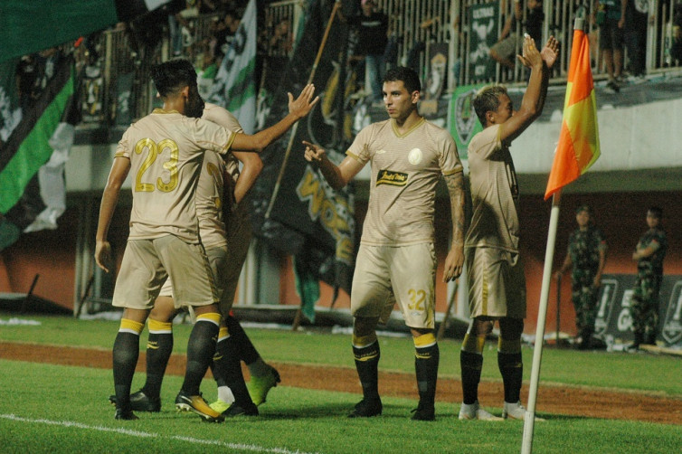 PSS Sleman 1-1 Bhayangkara FC: Elang Jawa Harus Berbagi di Kandang