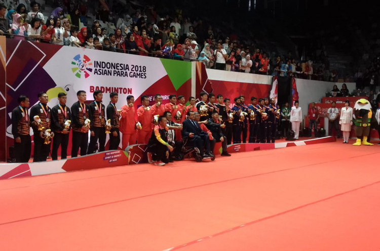 Bulu Tangkis Jadi Penyumbang Medali Emas Pertama Asian Para Games 2018