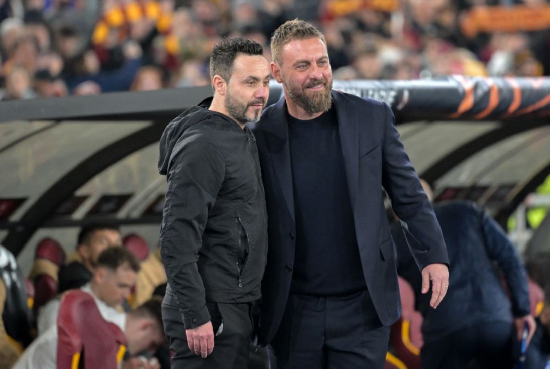 De Rossi dan De Zerbi, Dua Pelatih Italia dengan Perjalanan Berbeda