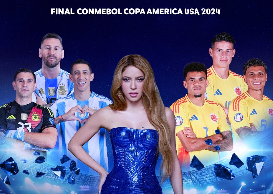 Final Copa America 2024: Pelatih Kolombia Kesal Waktu Rehat Diperpanjang karena Shakira 