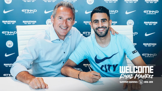 Sah, Manchester City Datangkan Riyad Mahrez