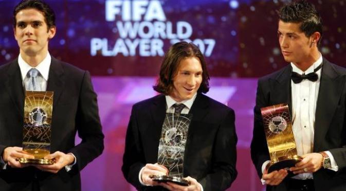 Ricardo Kaka Anggap Messi Lebih Baik daripada Cristiano Ronaldo
