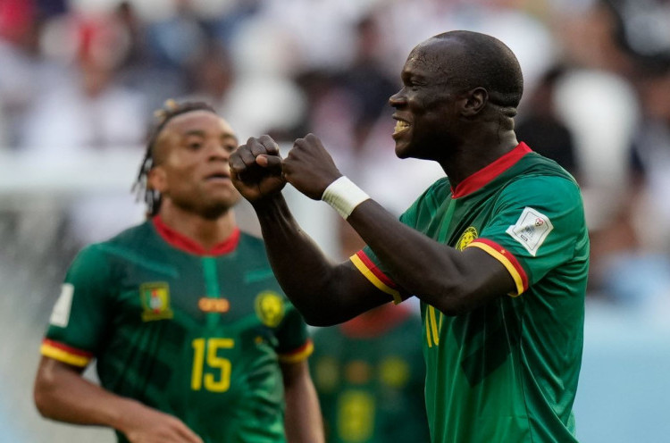 Bintang Laga Serbia Vs Kamerun: Vincent Aboubakar, Super-sub The Indomitable Lions
