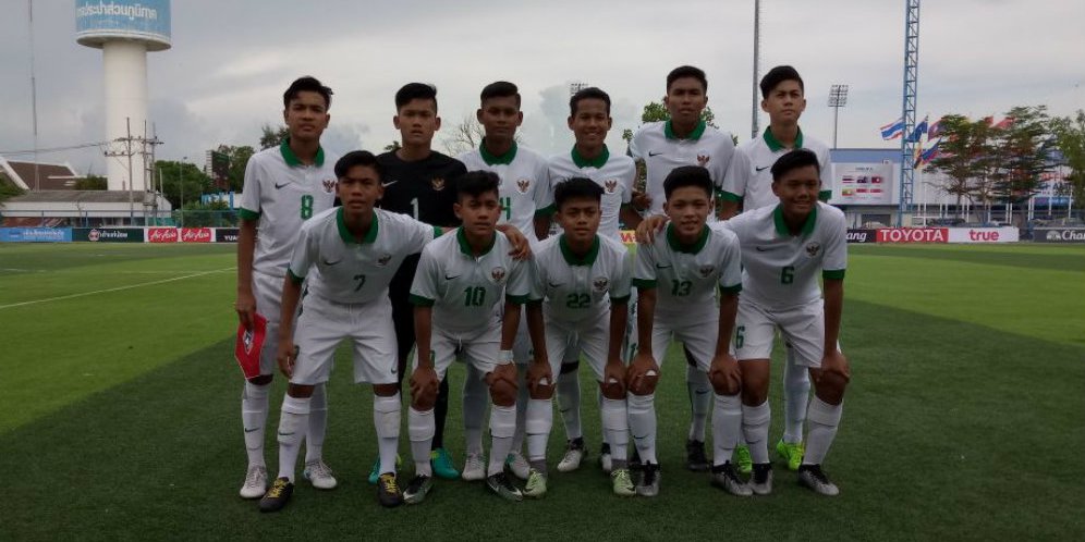 Jadwal Timnas Indonesia U-16 di Piala AFF U-15 2017