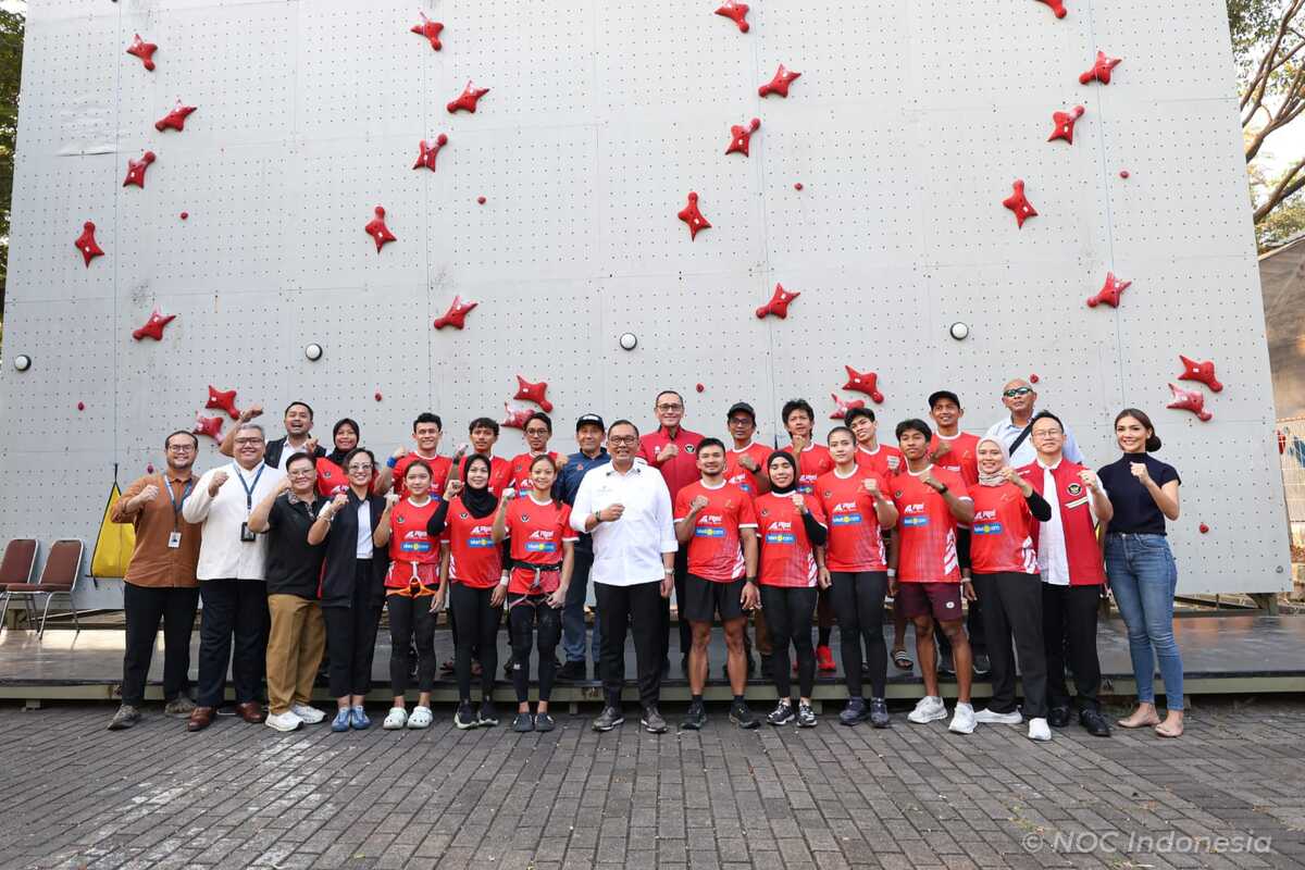 Panjat Tebing Incar 2 Emas di Asian Games 2026, CdM Todotua Beri Dukungan Penuh
