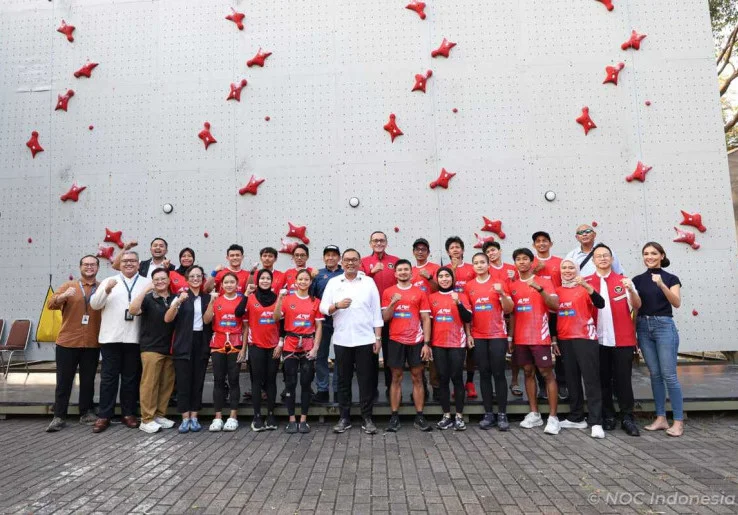 Panjat Tebing Incar 2 Emas di Asian Games 2026, CdM Todotua Beri Dukungan Penuh