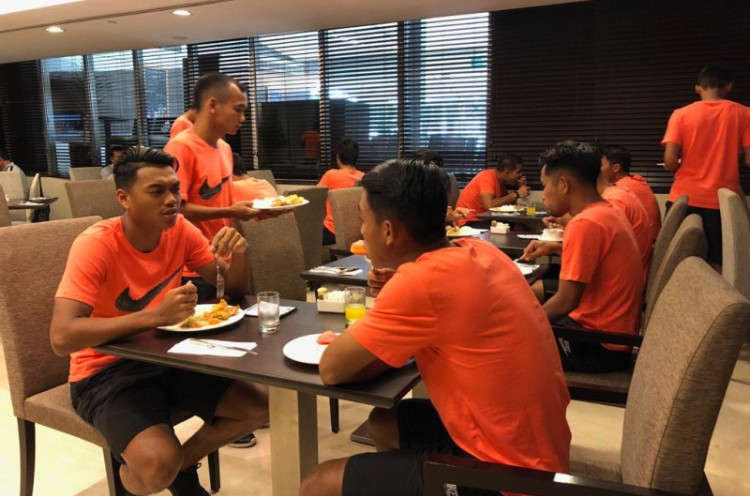 Peraturan Ketat Timnas Indonesia Selama Piala AFF 2018: Dari Makanan hingga Tak Boleh Keluar Malam