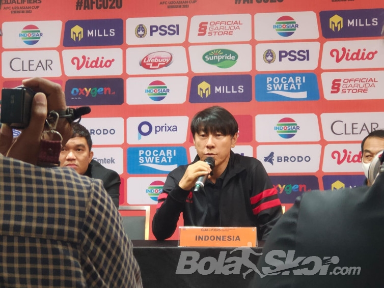 Shin Tae-yong Puas Timnas Indonesia U-20 Hajar Timor Leste 4-0