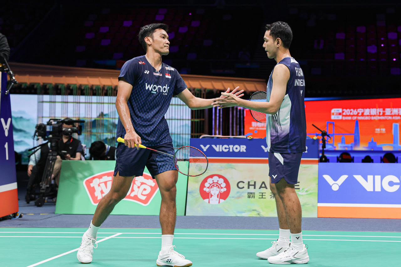 Hasil Badminton Asia Championships 2026: Fajar/Fikri & Tiwi/Fadia Bawa Pulang Perunggu