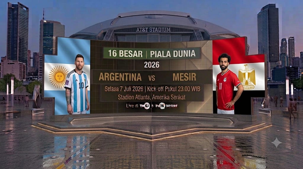 Prediksi dan Statistik Argentina vs Mesir: Adu Kuat Messi dengan Mohamed Salah