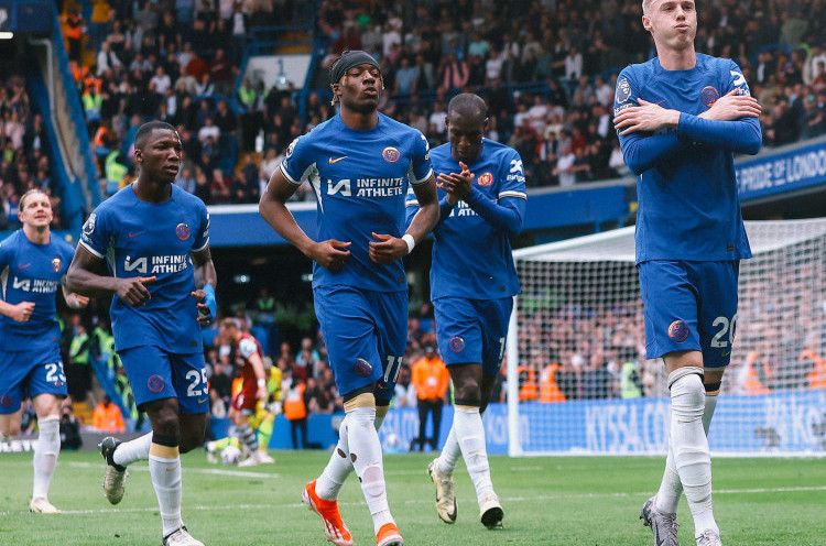 Chelsea 5-0 West Ham United: The Blues Sempurna, Salip Man United di Urutan Tujuh