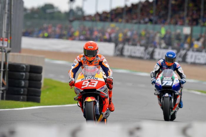 FP1 MotoGP Aragon: Marc Marquez Tancap Gas