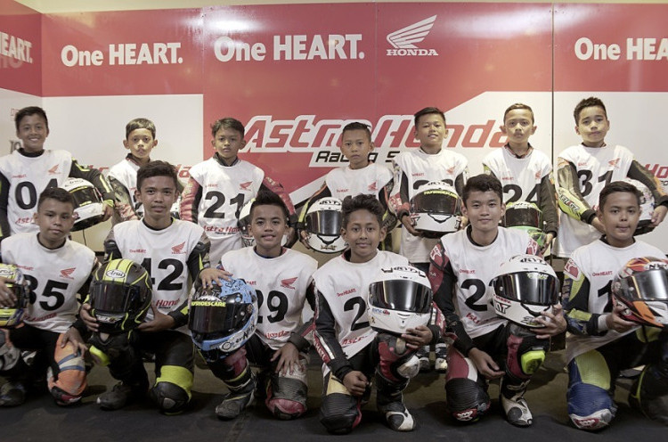 15 Pembalap Terbaik Bakal Timba Ilmu di Astra Honda Racing School